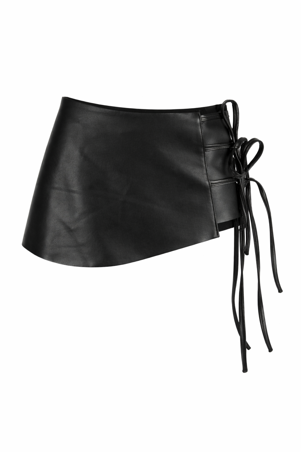 NIRA LEATHER MINI SKIRT