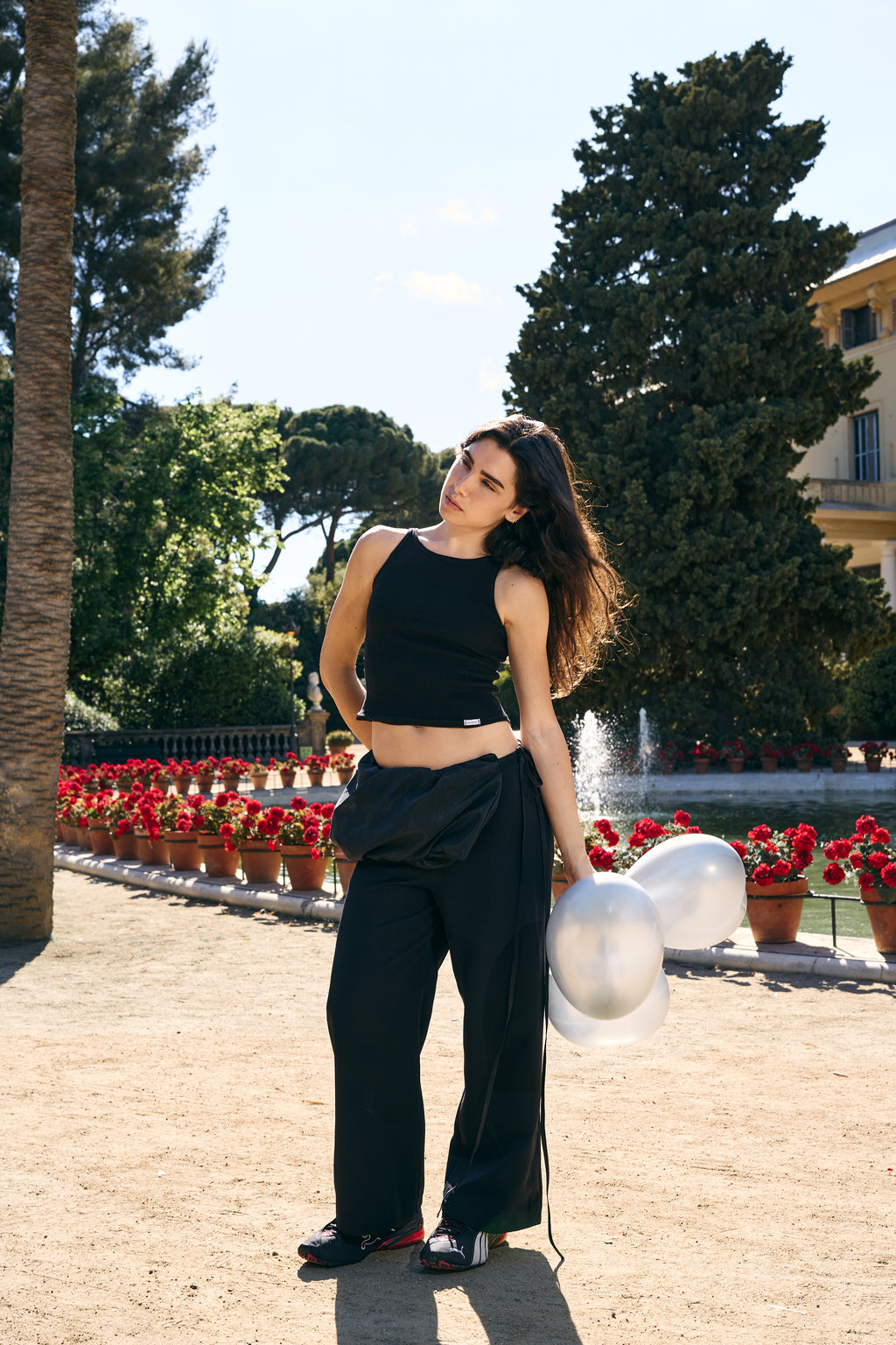 FLUID SUIT BLACK JEANS