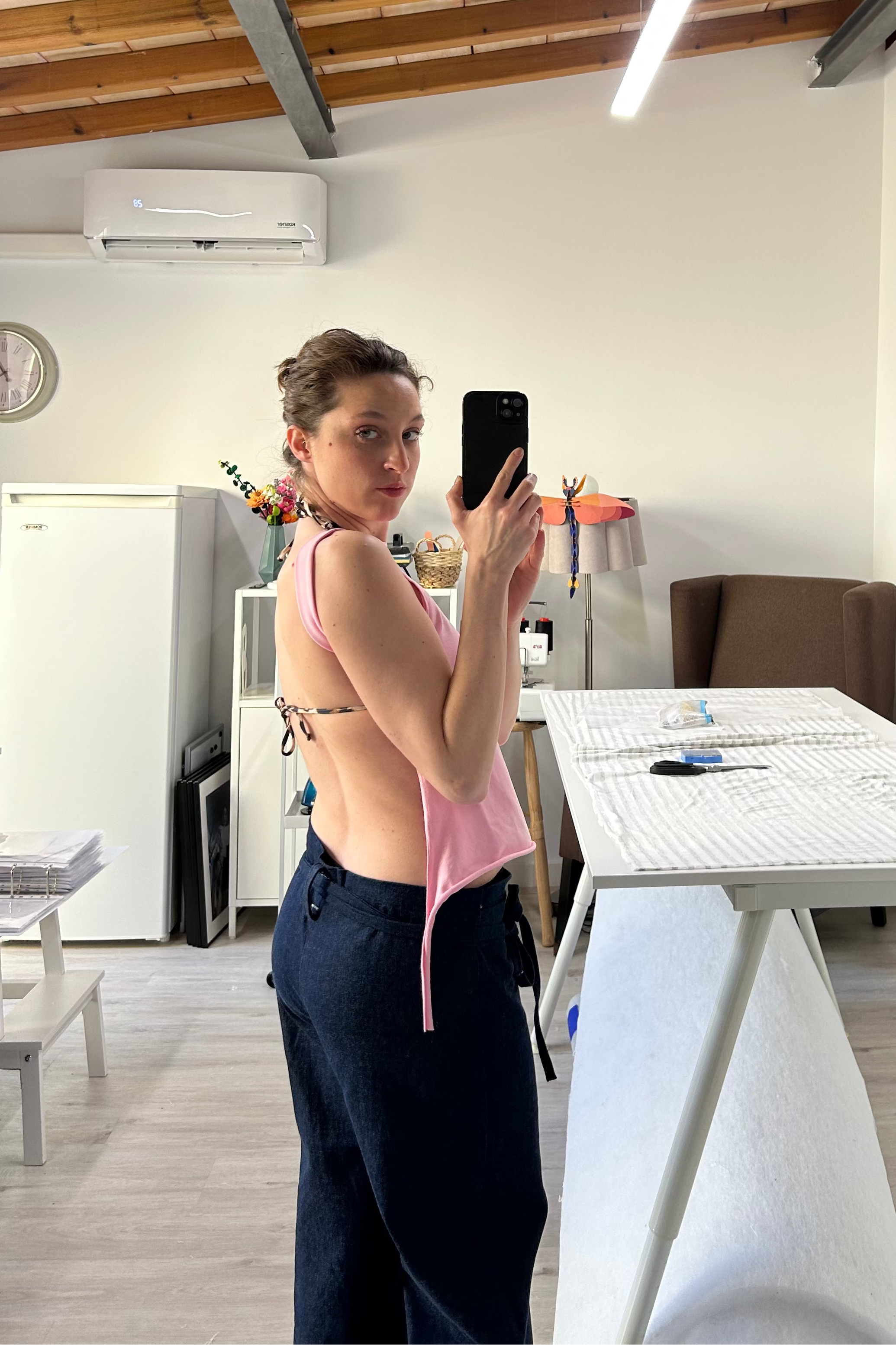 Ares Open-Back Top by Salazar Studios