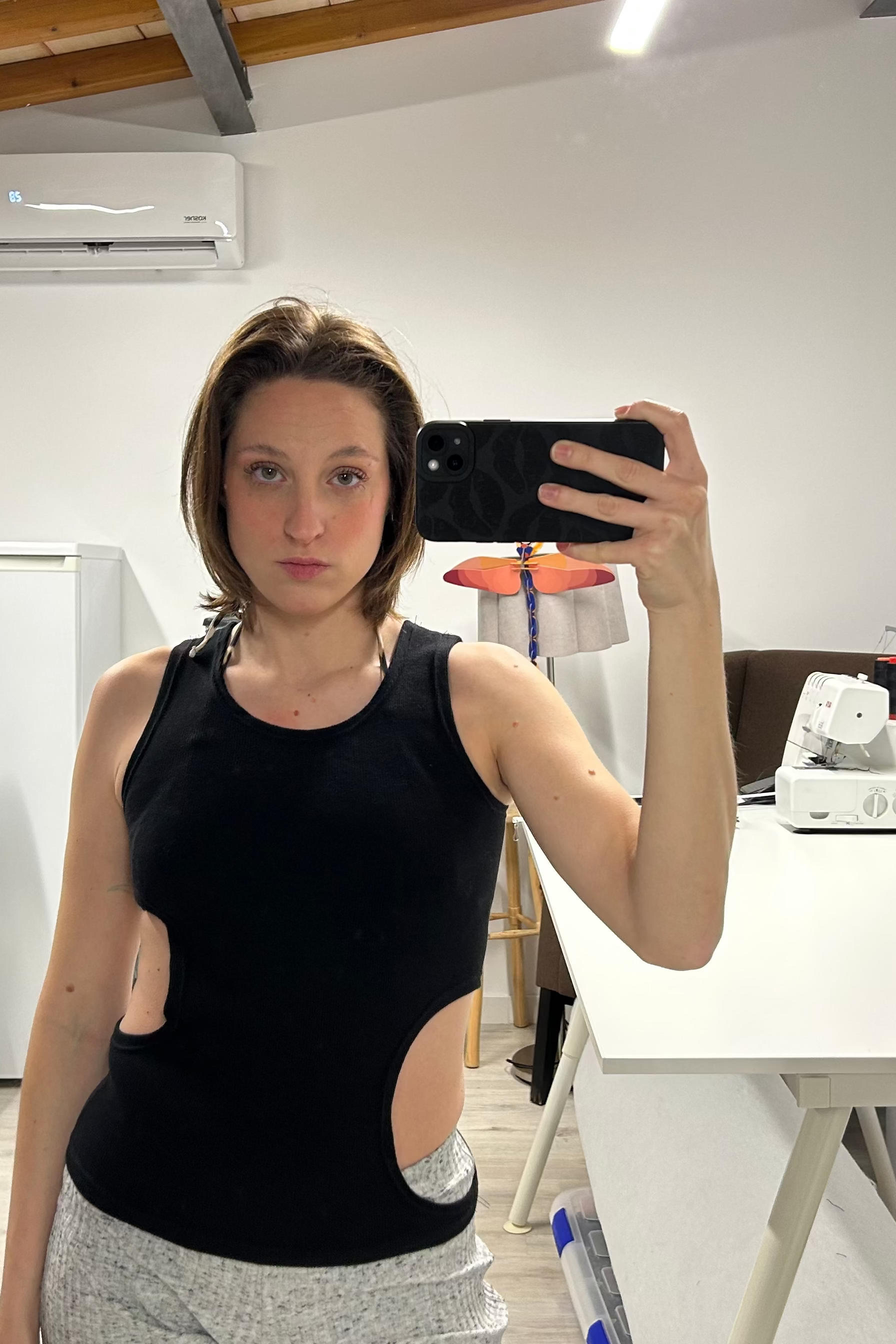 Claudia Cut Out Top by Salazar Studios