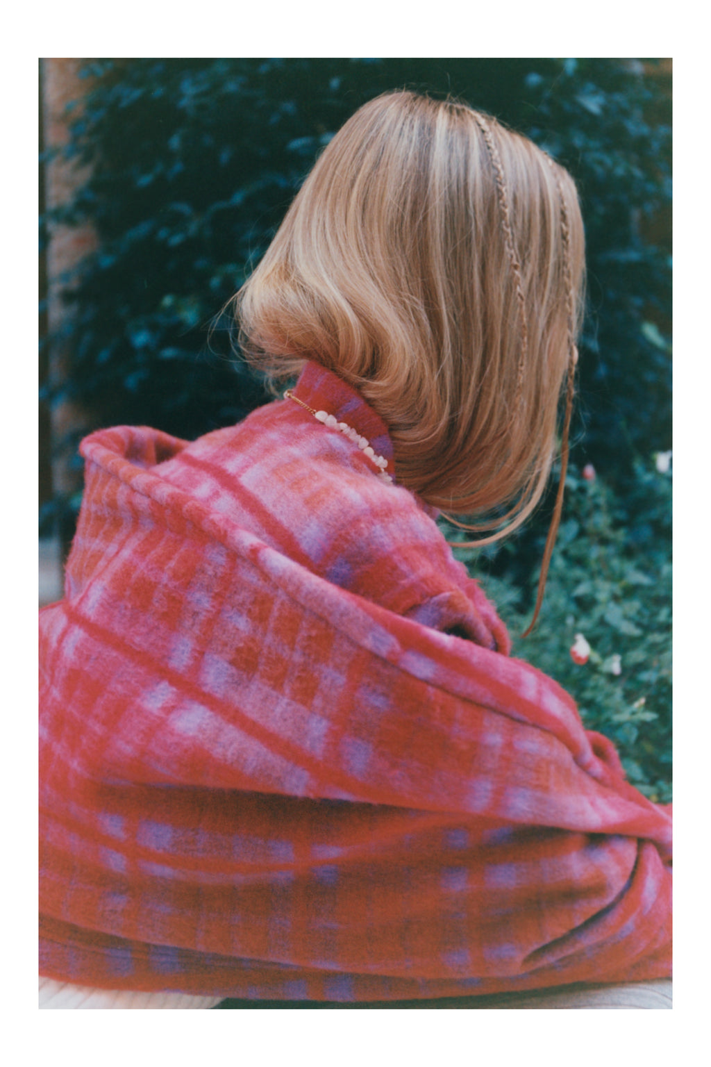 Immersive Mohair Sweater back view