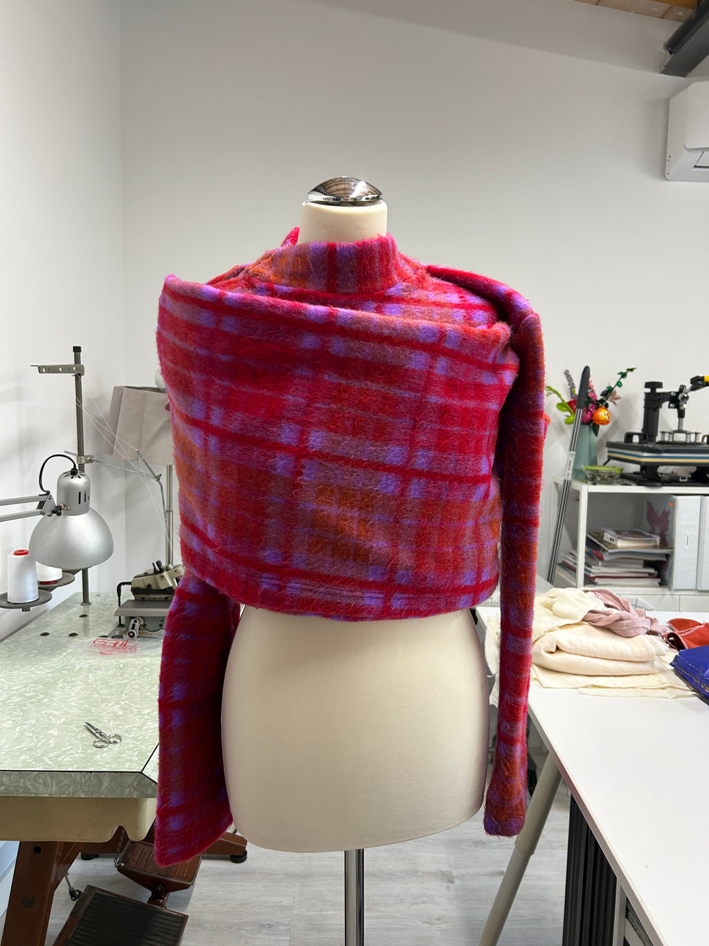 Immersive Mohair Sweater detail