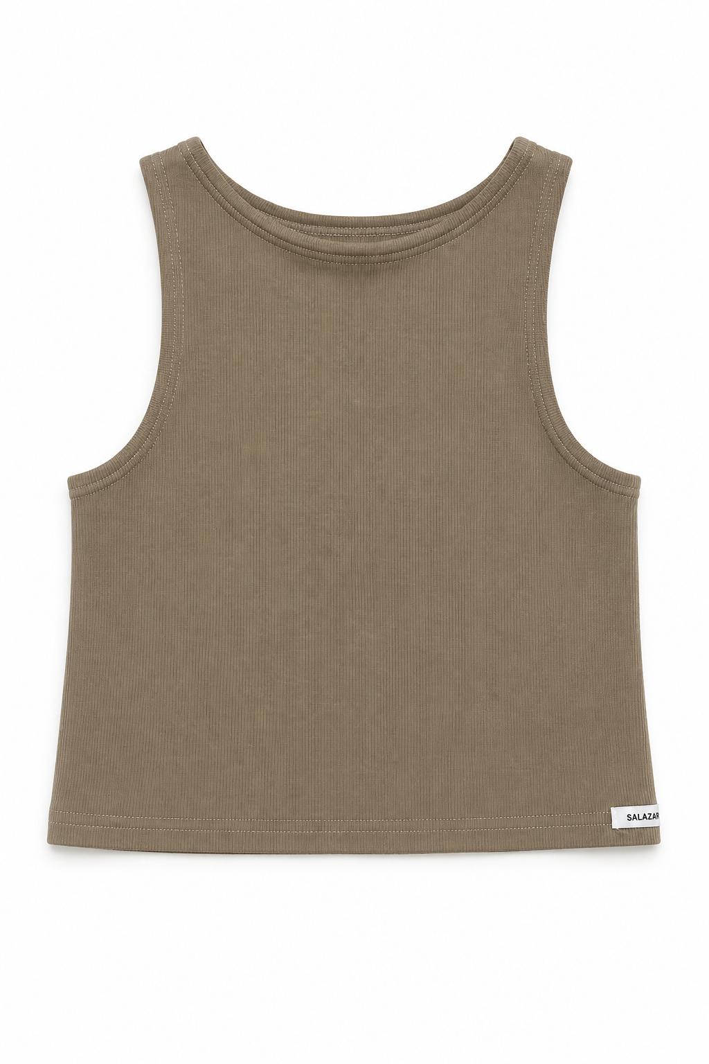Marina Ribbed Tank Top by Salazar Studios