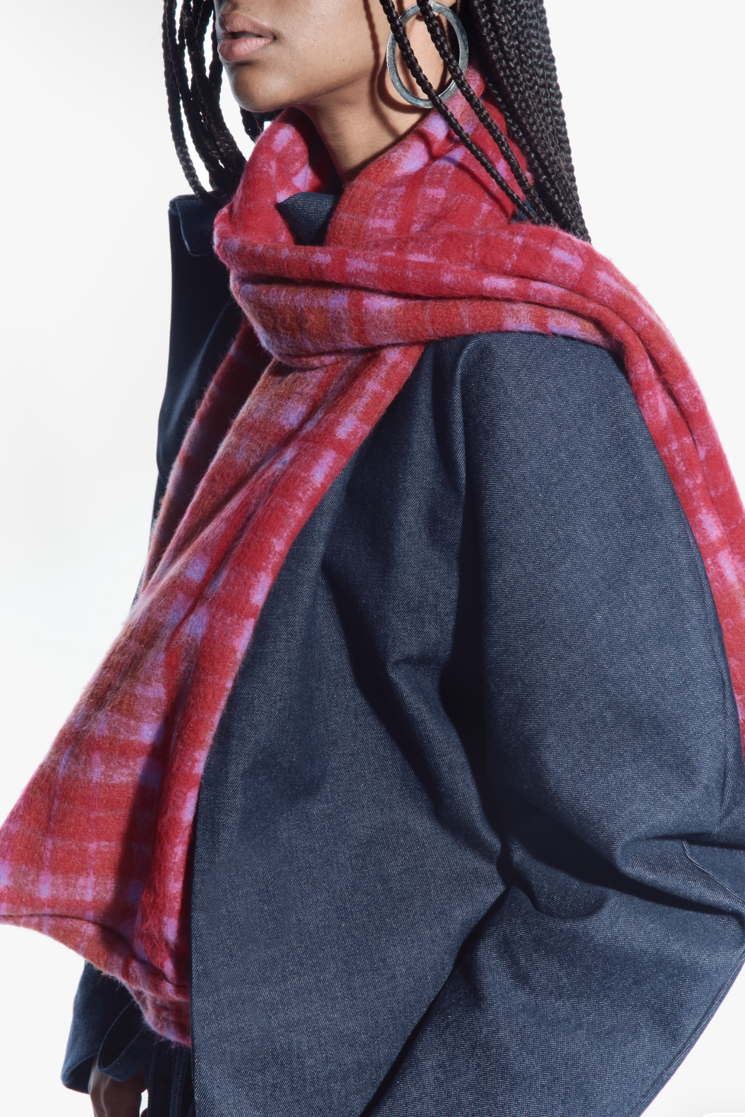 Vera Tartan Scarf by Salazar Studios