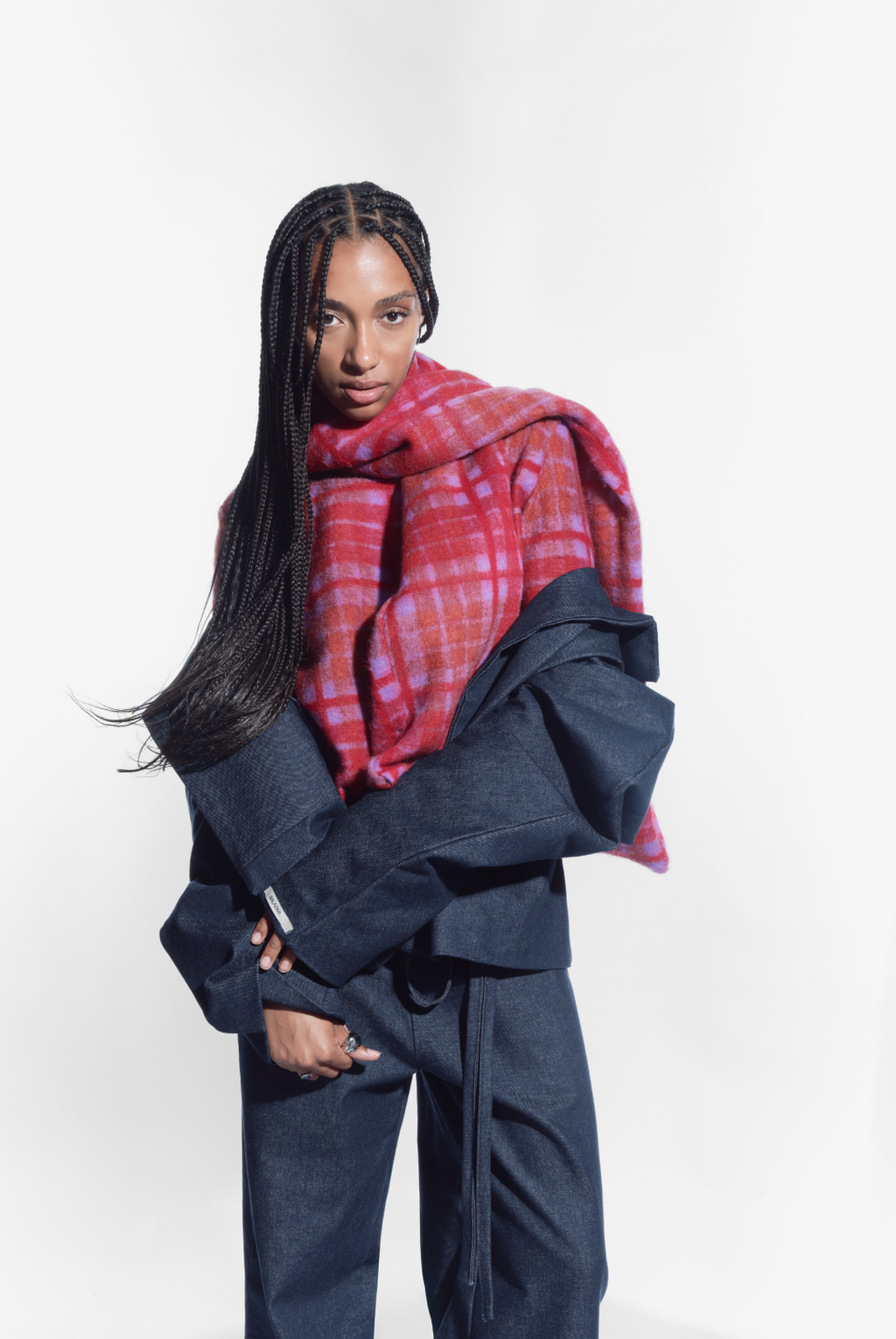 Vera Tartan Scarf by Salazar Studios