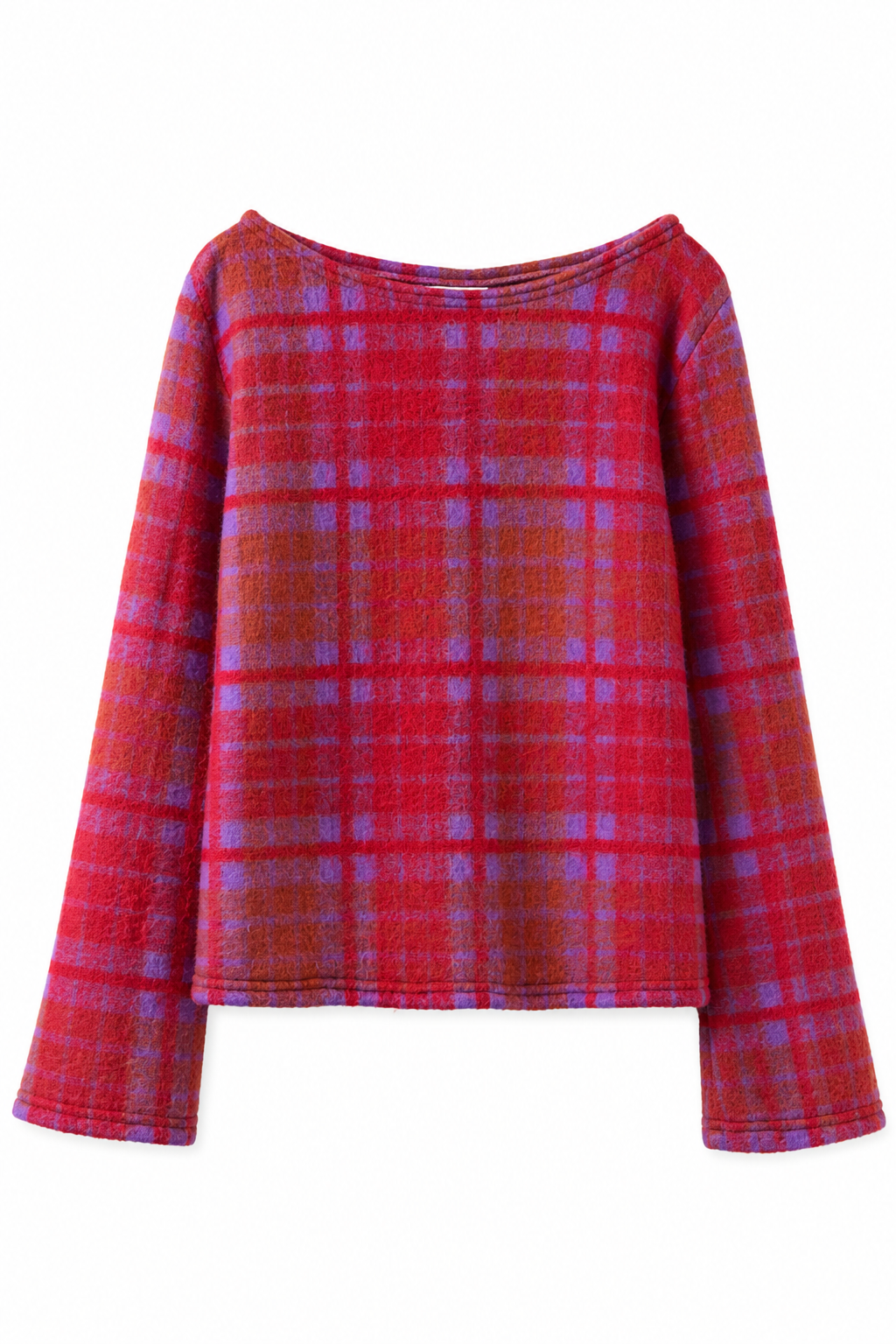 Vera Tartan Top by Salazar Studios