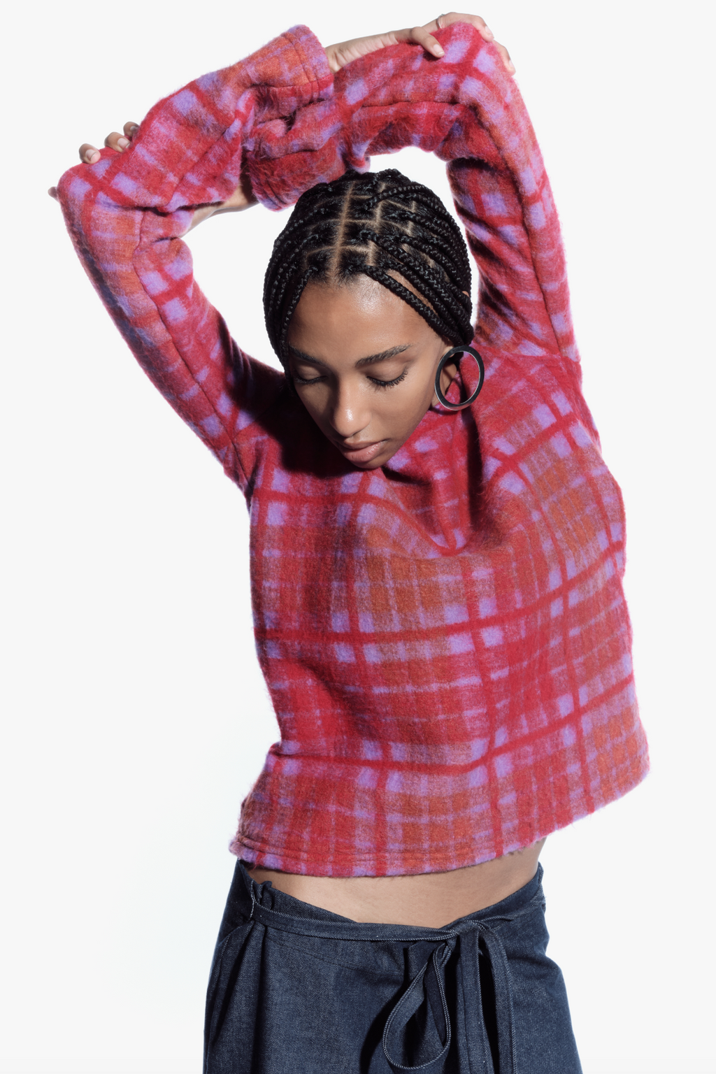 Vera Tartan Top by Salazar Studios